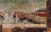 Paul Signac Fish Market china oil painting reproduction